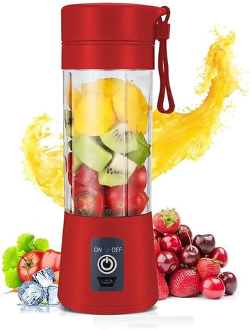Portable USB Rechargeable Mini Juicer Blender,Electric Juicer Bottle For Smoothies and Juices, Mixer Juicer that Crushes Ice